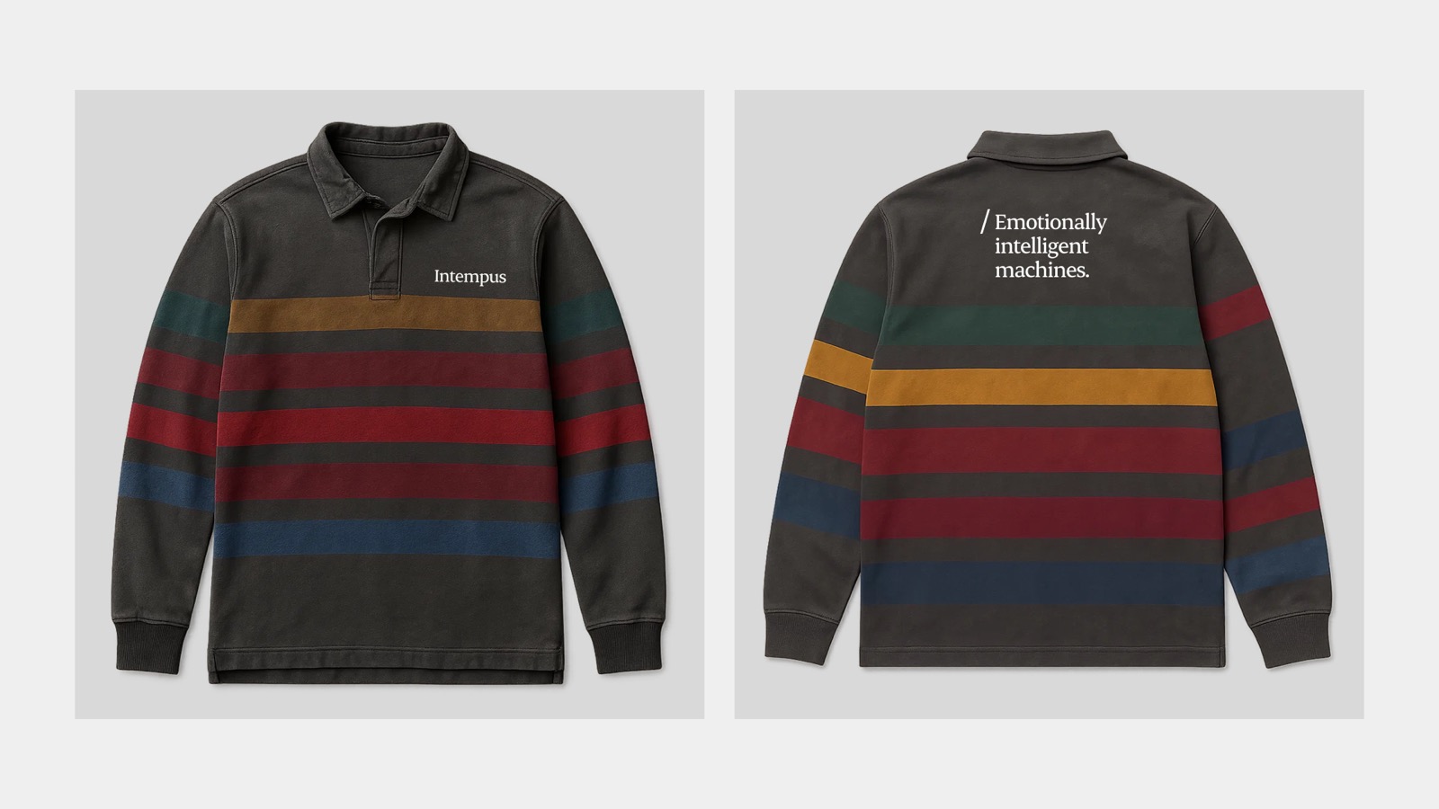 Intempus rugby shirt, front and back